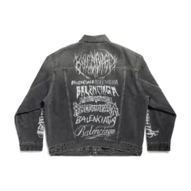 Diy Metal Large Fit Jacket “Black” 773804TBP473721
