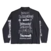 Diy Metal Long Sleeve Medium Fit T-Shirt “Black White” 699191TPVO31569