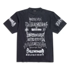 Diy Metal T-shirt “Black White” 641675TPVO31569