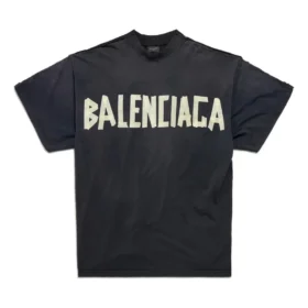 Double Front T-shirt “Washed Black” 791615TQVQ61021