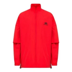 Double Sleeve Zip-Up Jacket “Red” 602278TG0116010