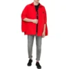 Double Sleeve Zip-Up Jacket “Red” 602278TG0116010