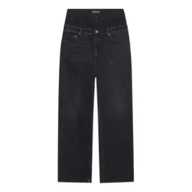 Double Waistband Pants “Black” 661609TBP471055