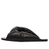 Drapy Flat Sandals “Black” 636576WA2M01000