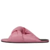 Drapy Leather Slides “Pink” 636576WA2M05048