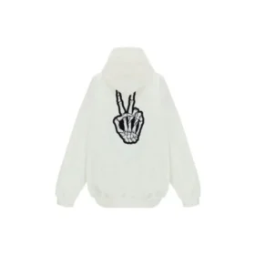 Drip Peace Hoodie Large Fit “White” 651799TKVA2863932