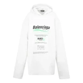 Dry Cleaning Boxy Hoodie “White” 661711TKVF99085