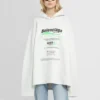 Dry Cleaning Boxy Hoodie “White” 661711TKVF99085