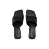Duty Free 60mm Sandals “Black Shiny Soft Sheepskin” 787303WBCW01000