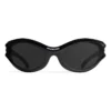 Dynamo Round Sunglasses “Black” 773388T00071000