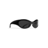 Dynamo Round Sunglasses “Black” 773388T00071000
