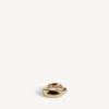 Eisa ring in shiny gold