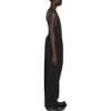 Elastic Waist Straight Leg Pants “Black” 743903TNT391000
