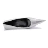 Embossed Square Knife Pumps “Silver” 572879WBB208100