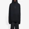 Embroidered BB Crest Hoodie “Black” 620973TKV721069