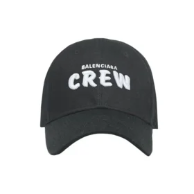 Embroidered Crew Logo Baseball Cap “Black” 617139310B21000