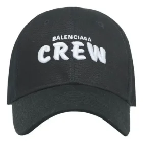 Embroidered Crew Logo Baseball Cap “Black” 617139410B21000