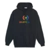 Embroidered Hoodie Black 570798TEV501000