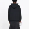 Embroidered Hoodie Black 570798TEV501000