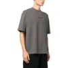 Embroidered-Logo Cotton T-shirt “Grey” 612966TNVG91300
