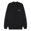 Embroidered Logo Sweater Medium Fit “Black” 652981TKV871070
