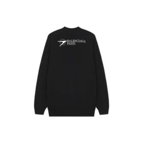 Embroidered Logo Sweater Medium Fit “Black” 652981TKV871070