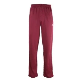 Embroidered Panelled Tracksuit Pants “Burgundy White” 601609TGV046260