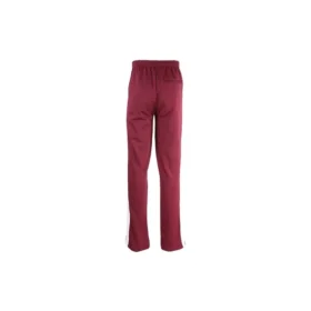 Embroidered Panelled Tracksuit Pants “Burgundy White” 601609TGV046260