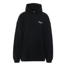 Embroidered Political Campaign Oversized Hoodie “Black” 620973TKVI91070