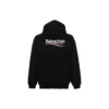Embroidered Political Campaign Oversized Hoodie “Black White” 620947TKVI91070