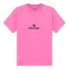 Embroidered Round Neck Short Sleeve Pink 612964TJVD95764