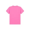 Embroidered Round Neck Short Sleeve Pink 612964TJVD95764
