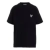 Embroidered Short Sleeve Unisex Black 612965TIVD31000