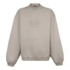 Embroidery Logo Crewneck Sweatshirt “Beige” 656999-TKV74-2966