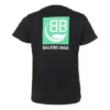 Environmental Friendly Cotton Short Sleeve Black 578133THV631000