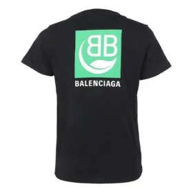 Environmental Friendly Cotton Short Sleeve Black 578133THV631000
