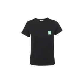 Environmental Friendly Cotton Short Sleeve Black 578133THV631000