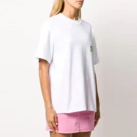 Environmental Friendly Loose Version Short Sleeve White 594599THV639000