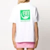 Environmental Friendly Loose Version Short Sleeve White 594599THV639000