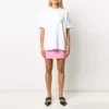 Environmental Friendly Loose Version Short Sleeve White 594599THV639000