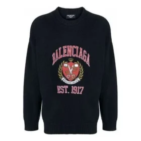 Est. 1917 College Logo Crewneck Sweater “Black” 675267T32171000
