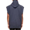 Est. 1917 College Logo Oversized Sleeveless Hooded Sweatshirt “Navy” 697875TMV964140