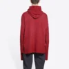 Est. 1917 College Logo Print Hoodie “Red” 674685TLV896163