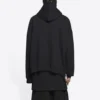 Est. 1917 College Logo Print Hoodie Wide Fit “Black” 674986TLV901076