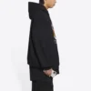 Est. 1917 College Logo Print Hoodie Wide Fit “Black” 674986TLV901076