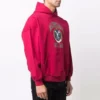 Est. 1917 College Logo Print Hoodie Wide Fit “Red” 675003TLV906163