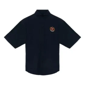 Est. 1917 College Logo Print Shirt “Dark Blue” 675643TYB184100