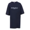 EST. 1917 Oversized Cotton T-Shirt “Dark Blue” 583218TFV44