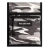 Explorer Small Pouch With Strap Camo Print “Grey” 6559822AARO9061