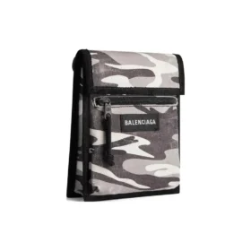 Explorer Small Pouch With Strap Camo Print “Grey” 6559822AARO9061